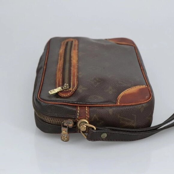 LOUIS VUITTON Monogram Marly Dragonne GM Clutch Bag M51825 LV Auth 96754 - Picture 13 of 16